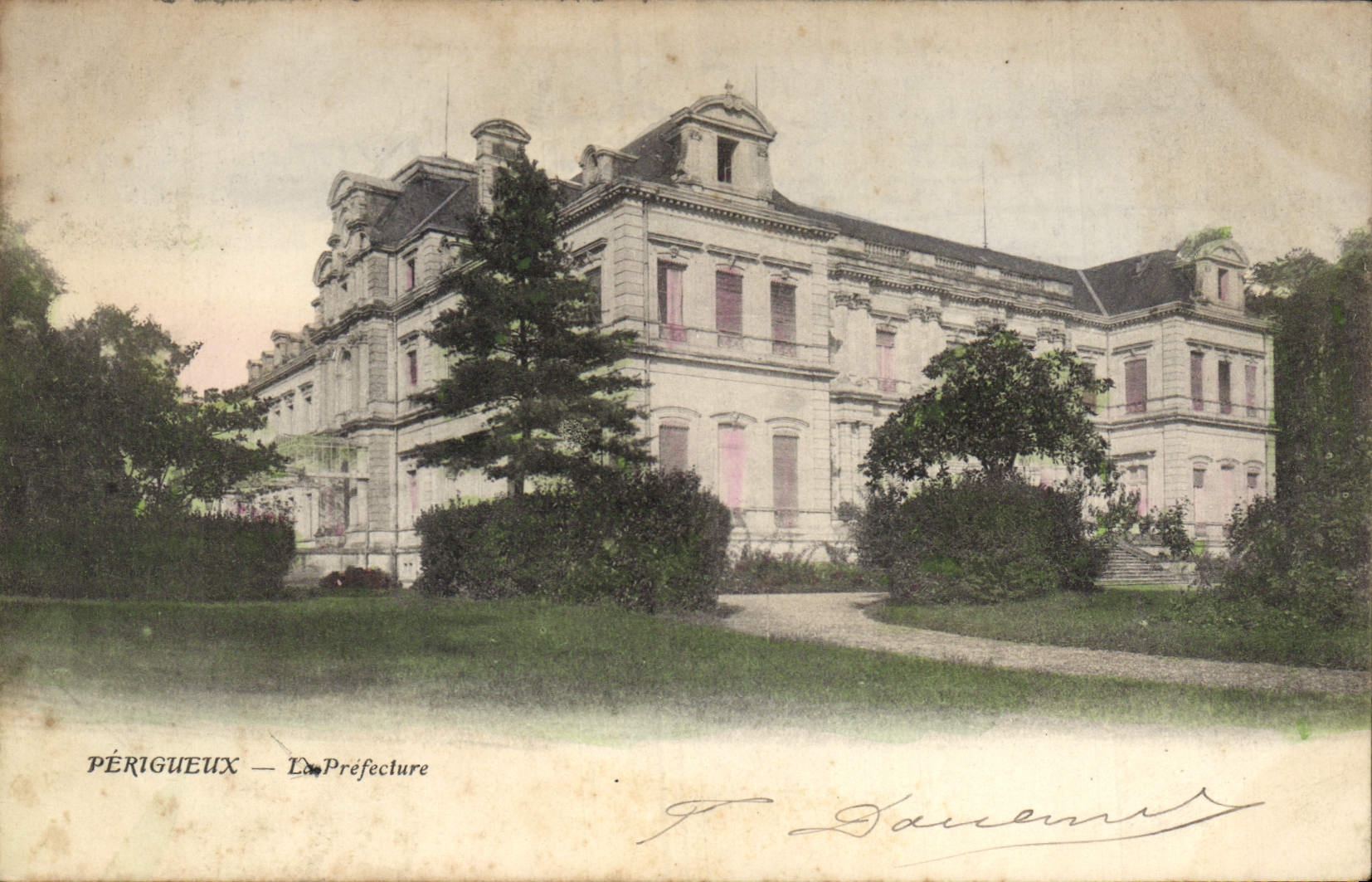 CPA Prefecture Perigueux