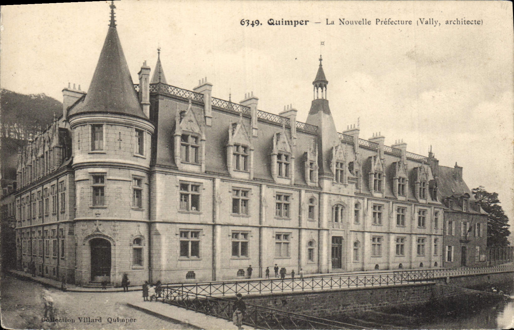 CPA Quimper La nouvelle Prefecture 