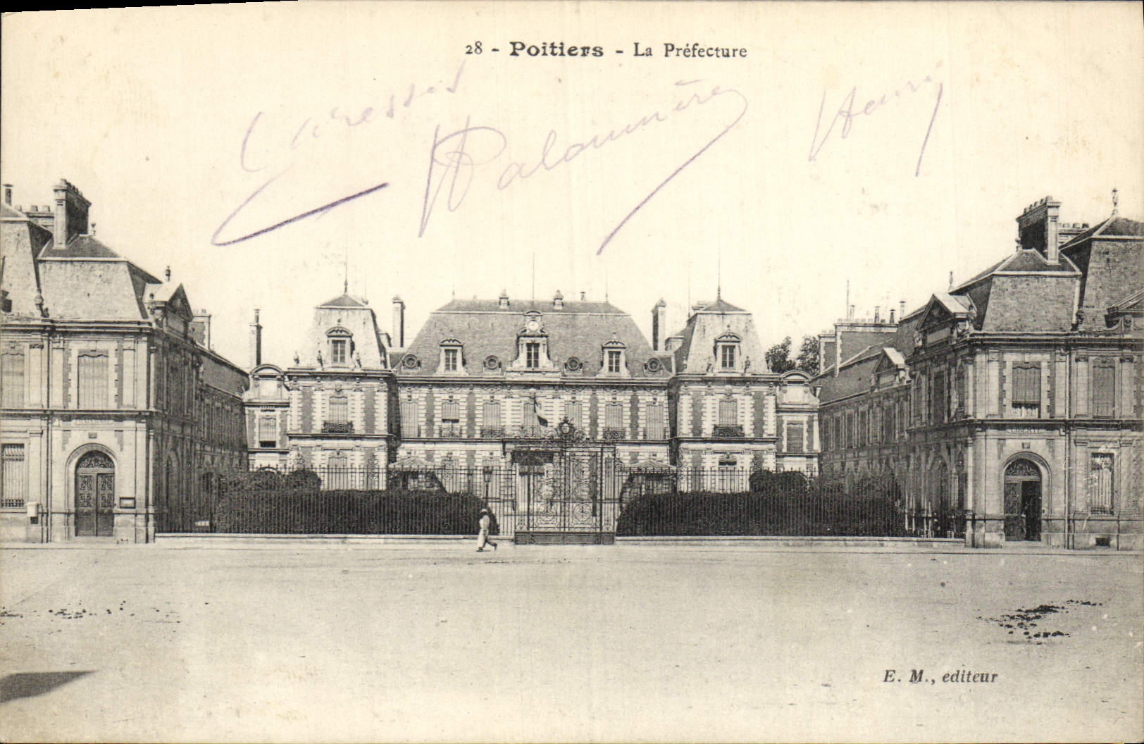 CPA Prefecture Poitiers