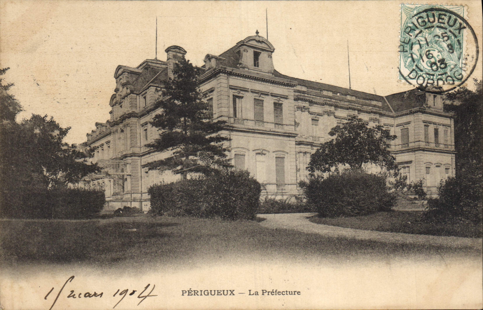CPA Prefecture Perigueux