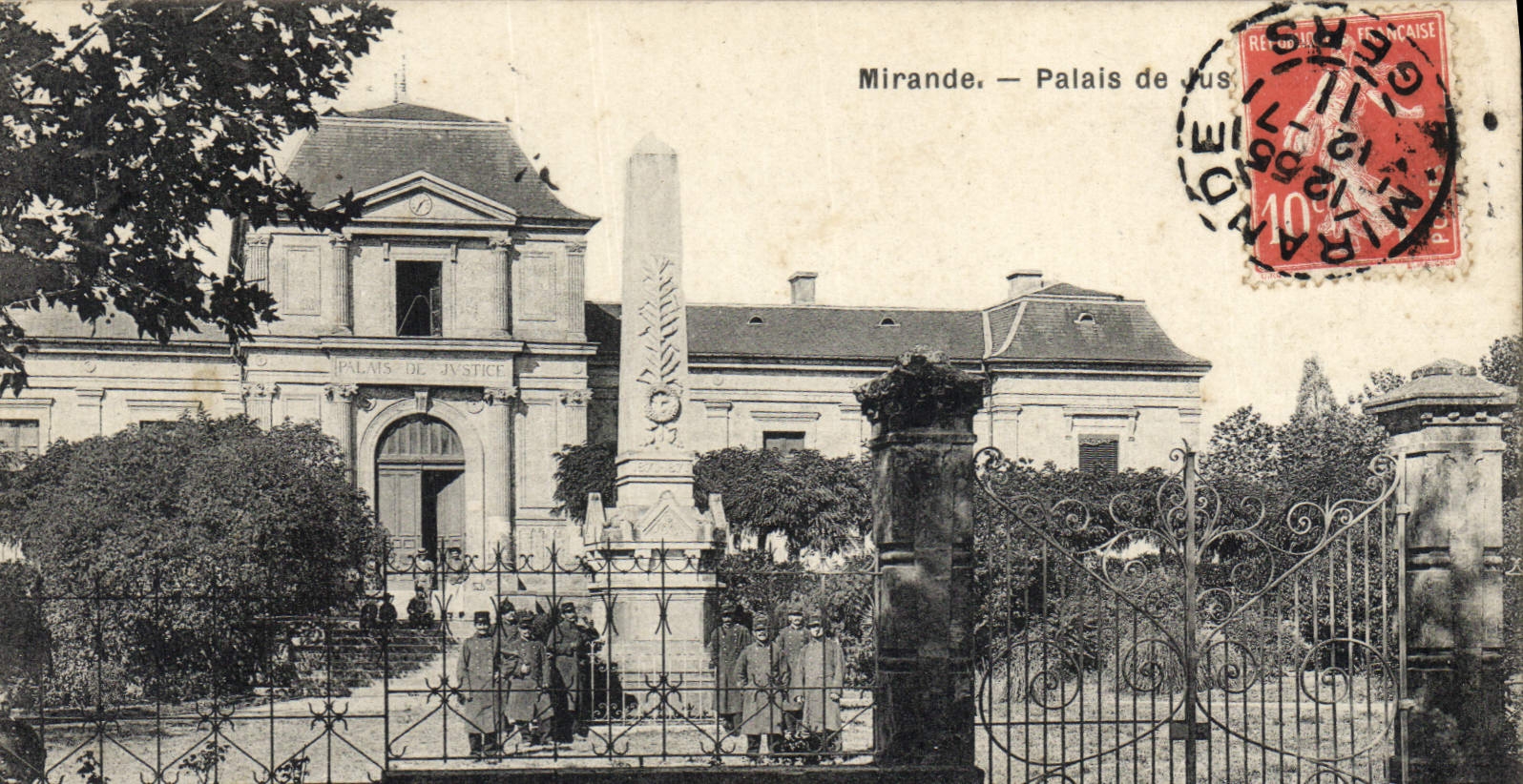 CPA Palais de justice Mirande 