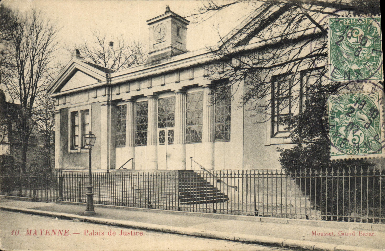 CPA Palais de justice Mayenne 