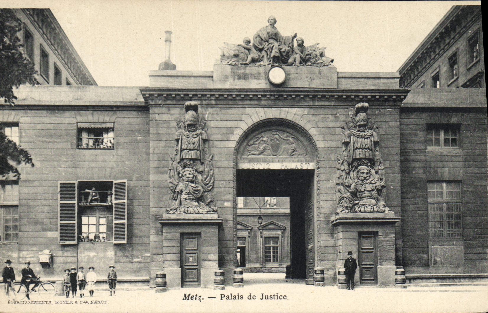 CPA Palais de justice Metz