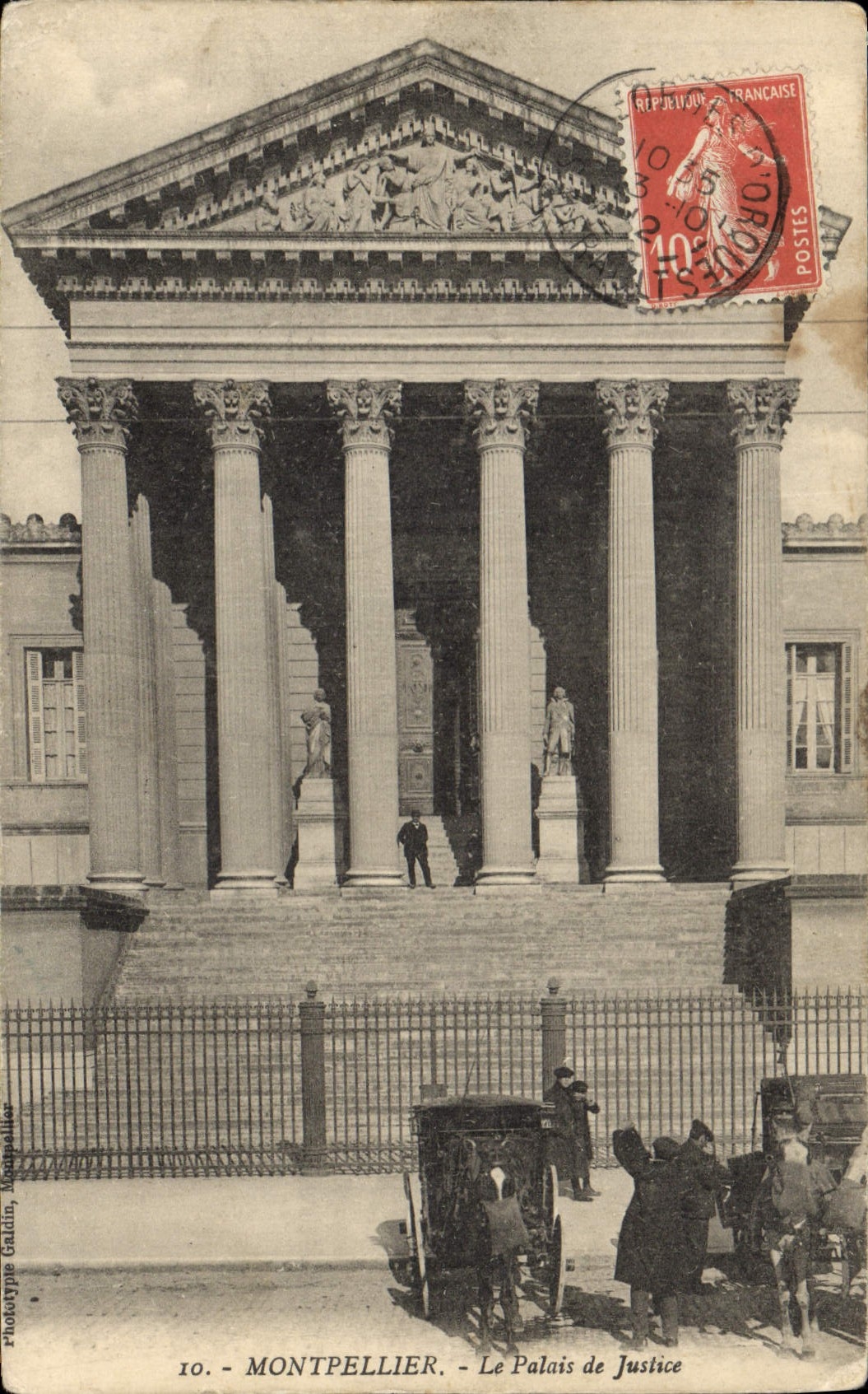 CPA Palais de justice Montpellier