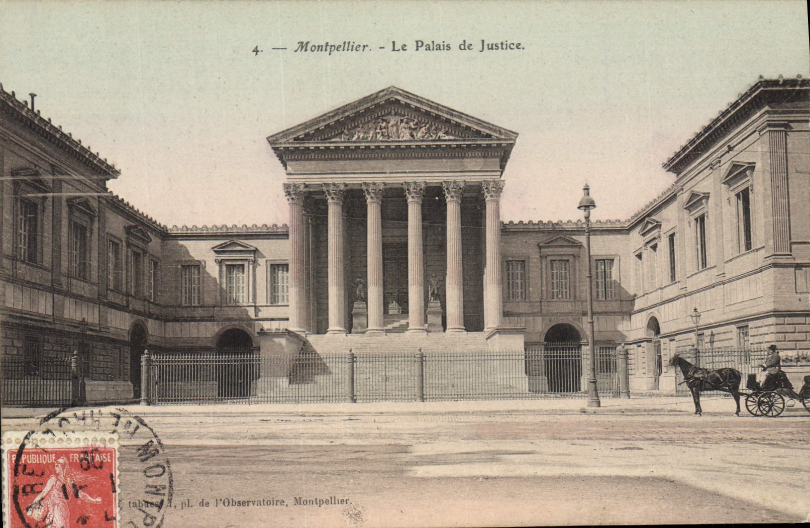 CPA Palais de justice Montpellier