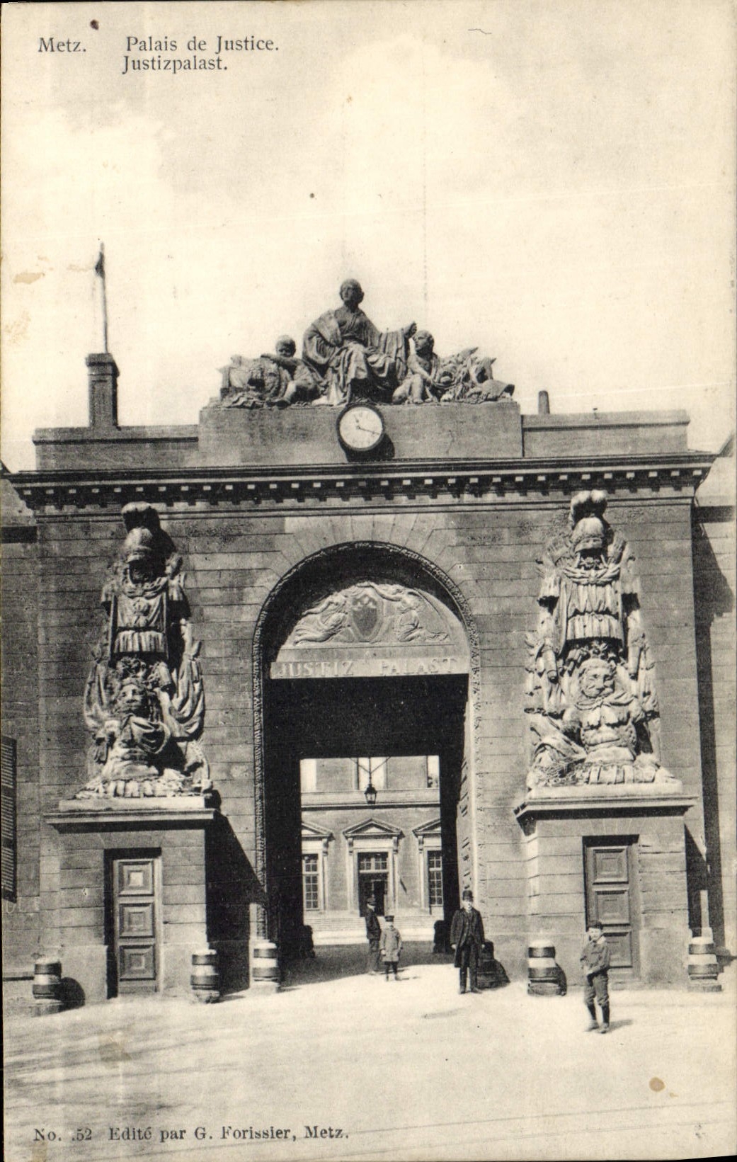 CPA Palais de justice Metz