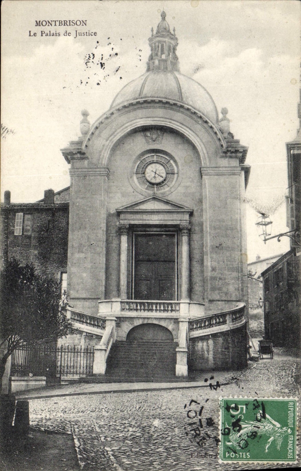 CPA Palais de justice Montbrison 