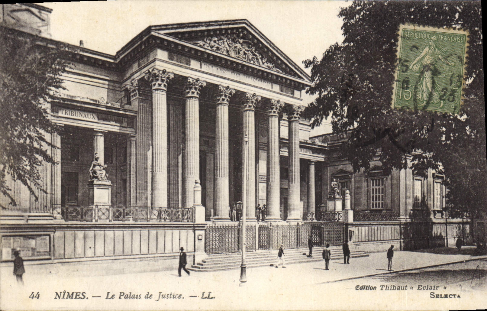 CPA Palais de justice Nimes