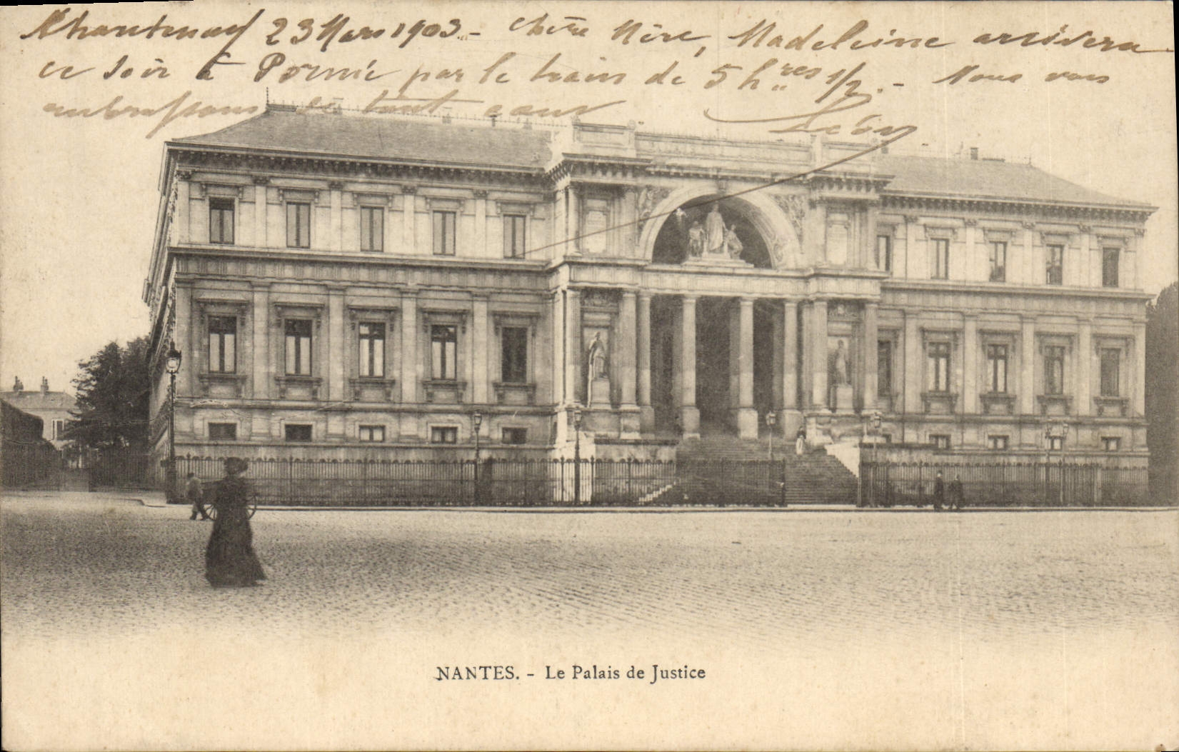 CPA Palais de justice Nantes