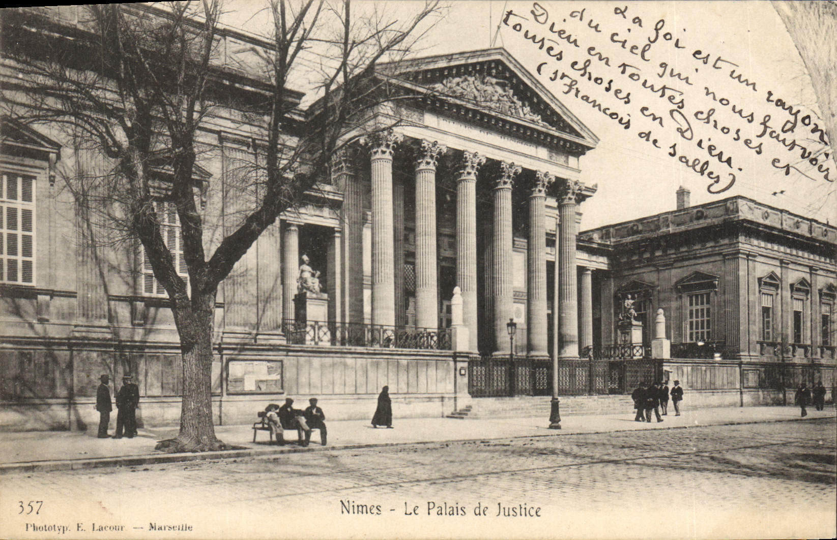 CPA Palais de justice Nimes