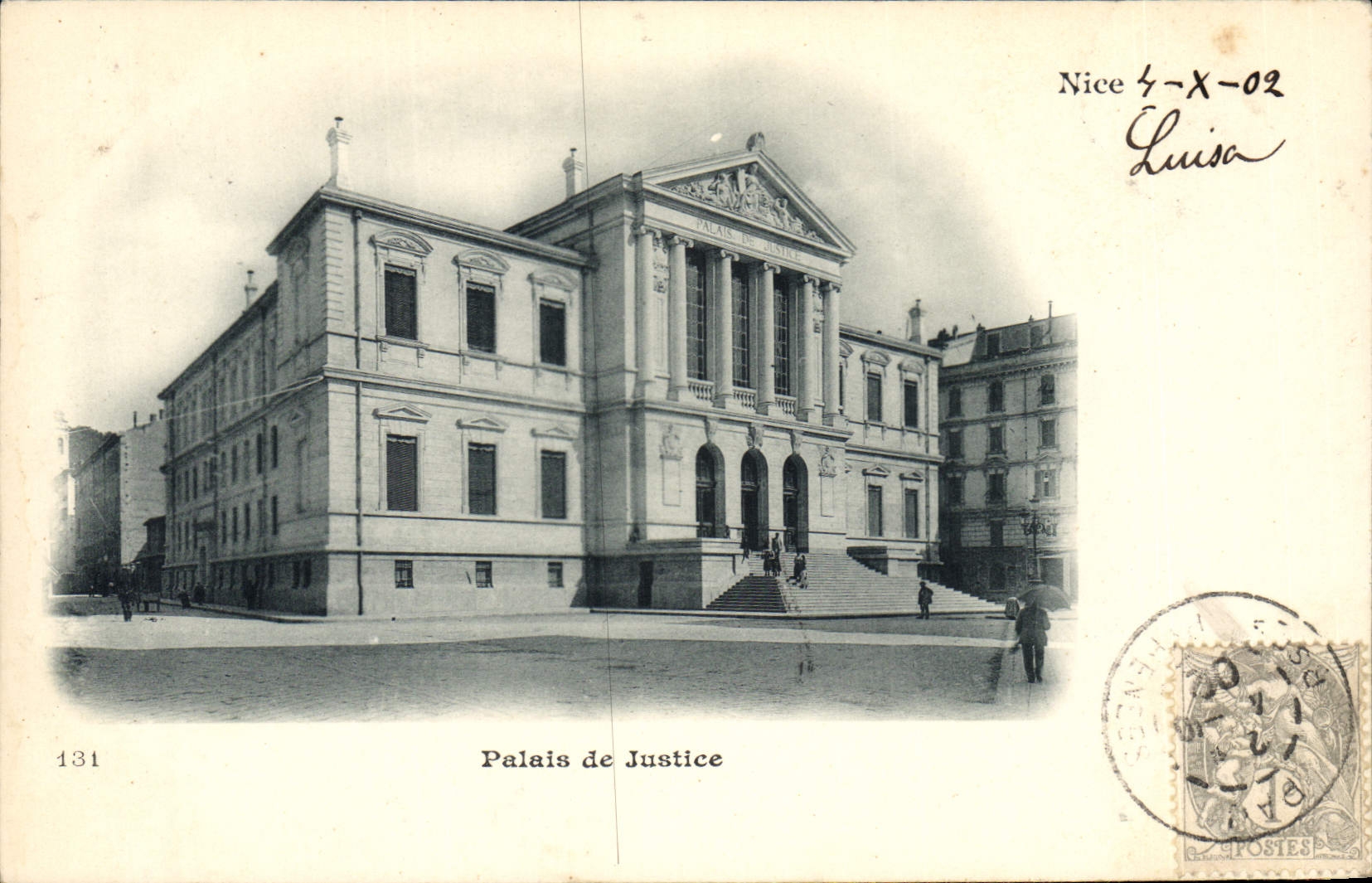 CPA Palais de justice Nice