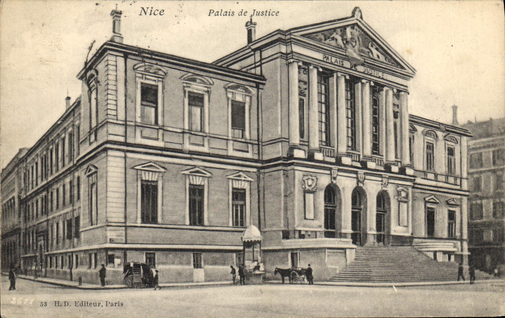 CPA Palais de justice Nice
