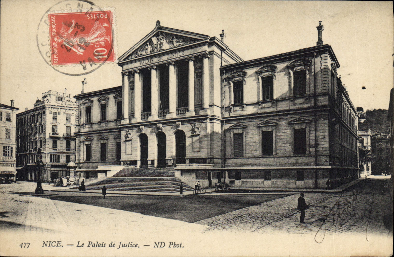 CPA Palais de justice Nice