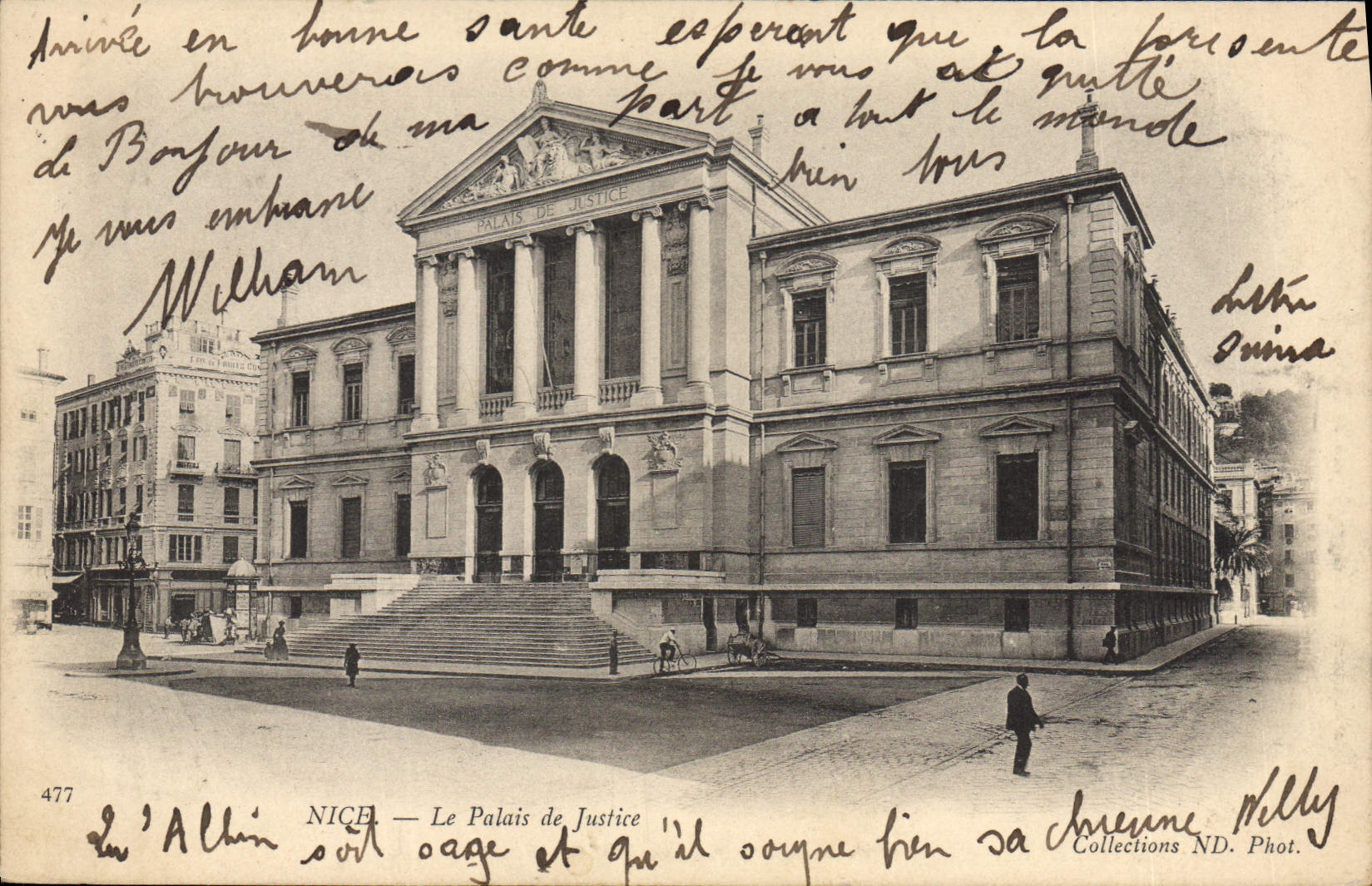 CPA Palais de justice Nice