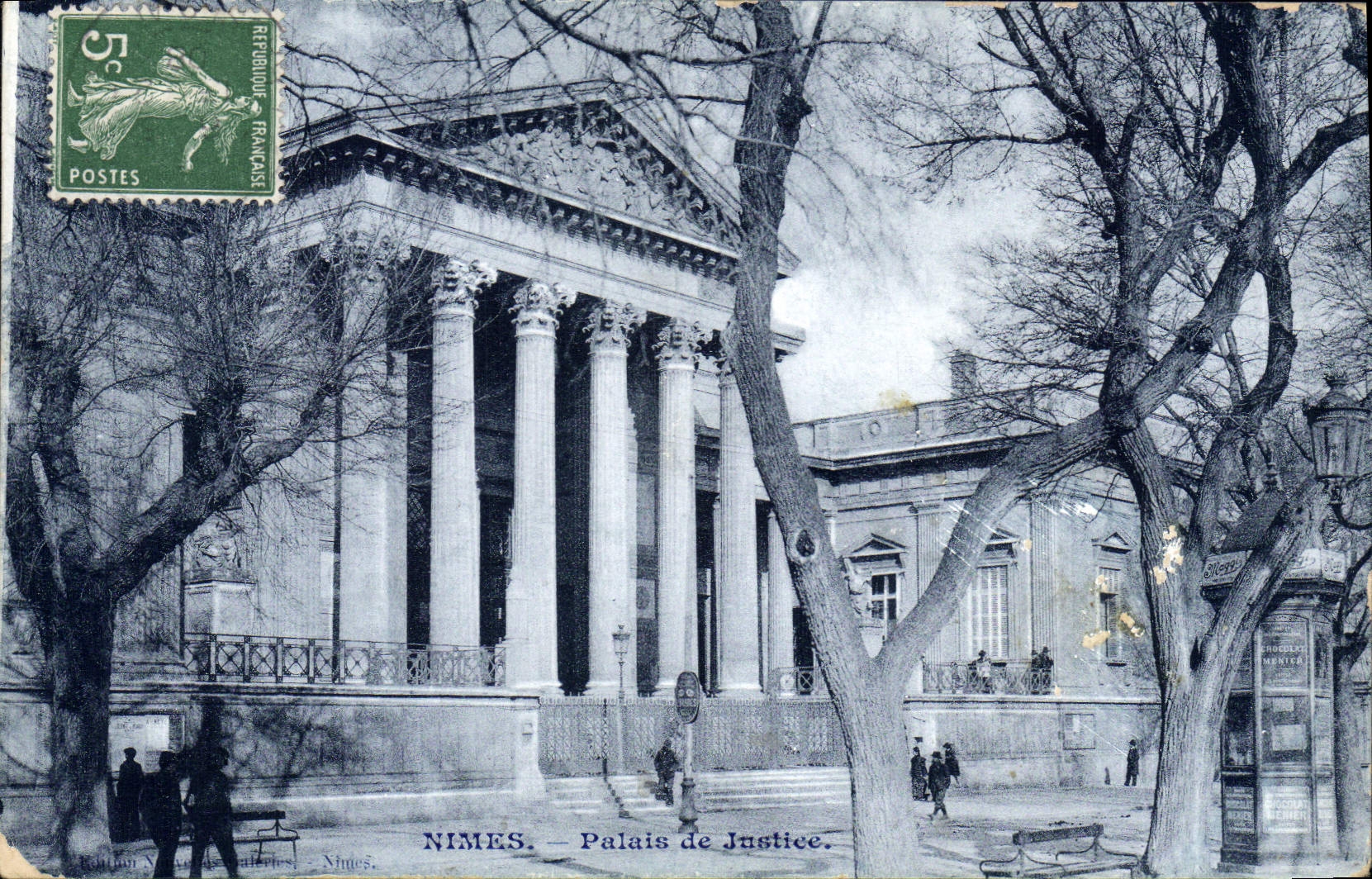 CPA Palais de justice Nimes