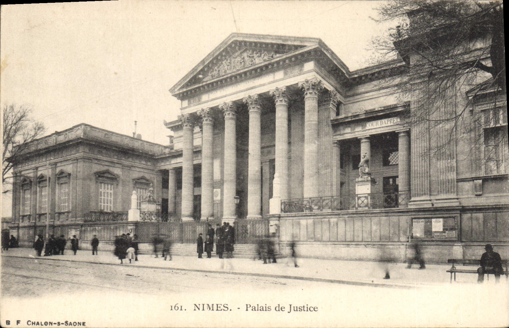 CPA Palais de justice Nimes