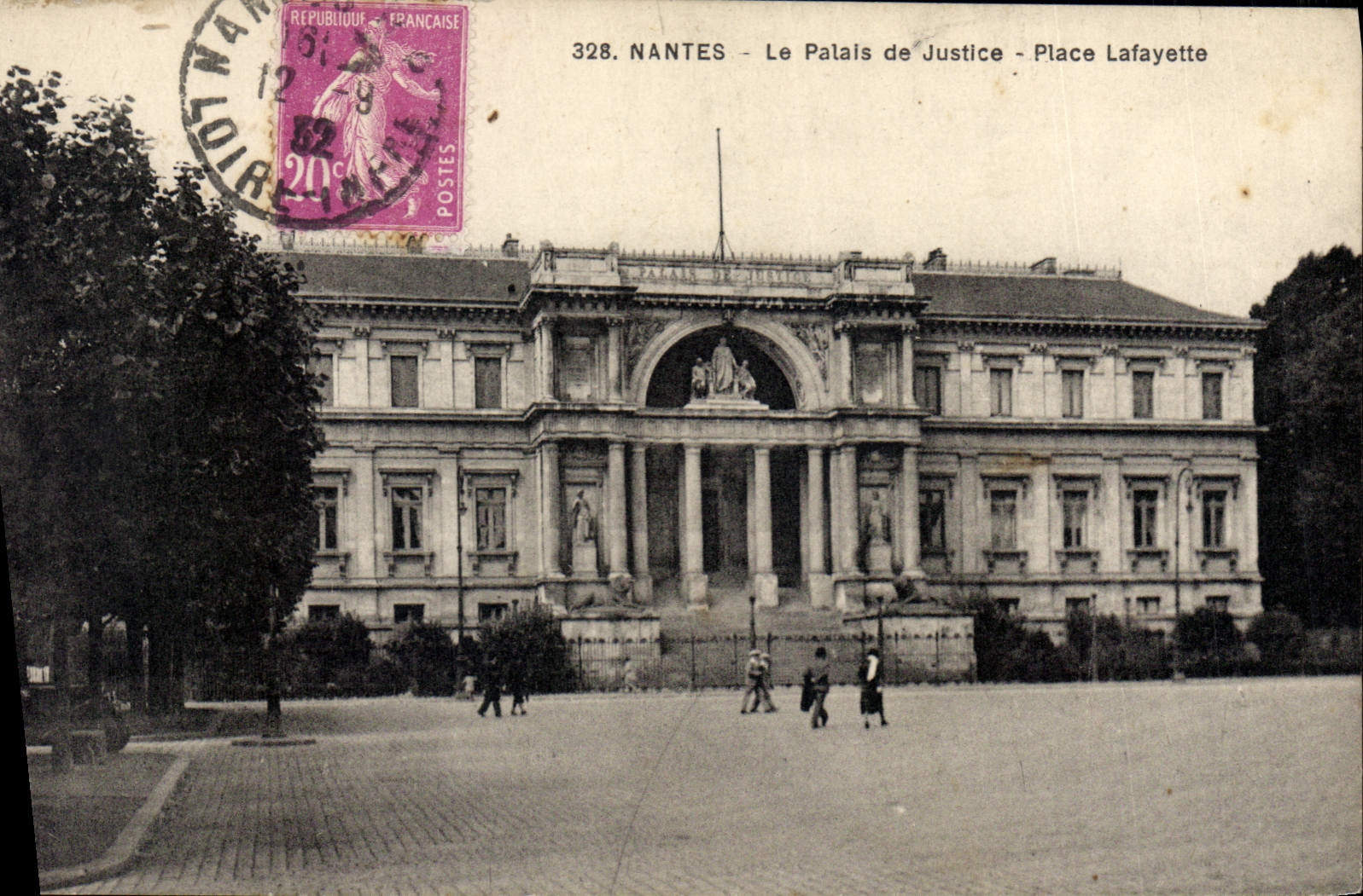 CPA Palais de justice Place Lafayette Nantes
