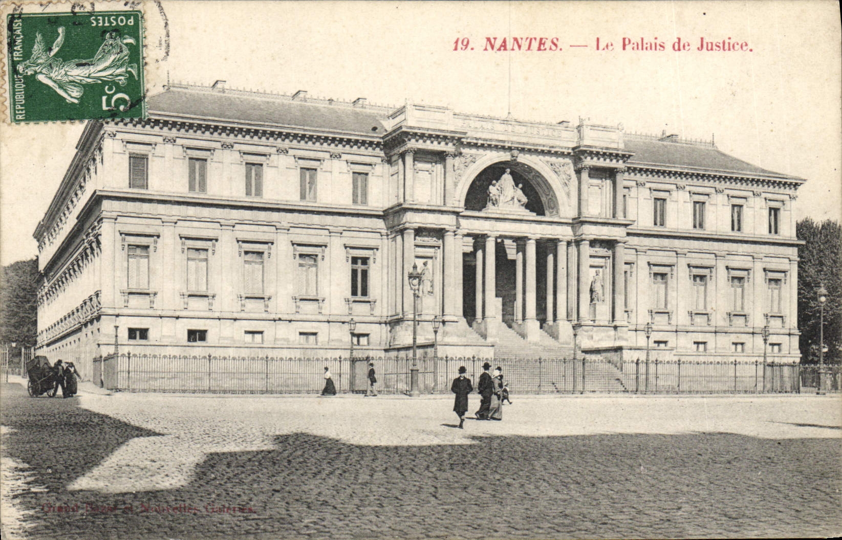 CPA Palais de justice Nantes