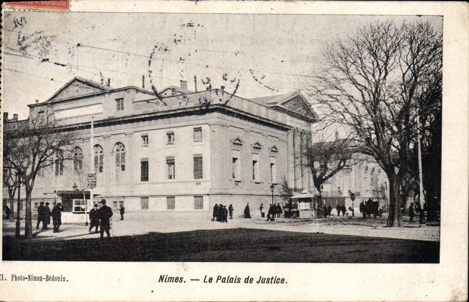 CPA Palais de justice Nimes