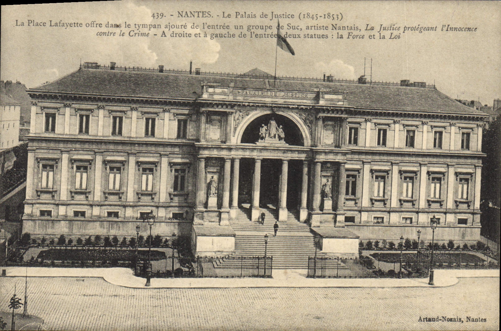 CPA Palais de justice Nantes