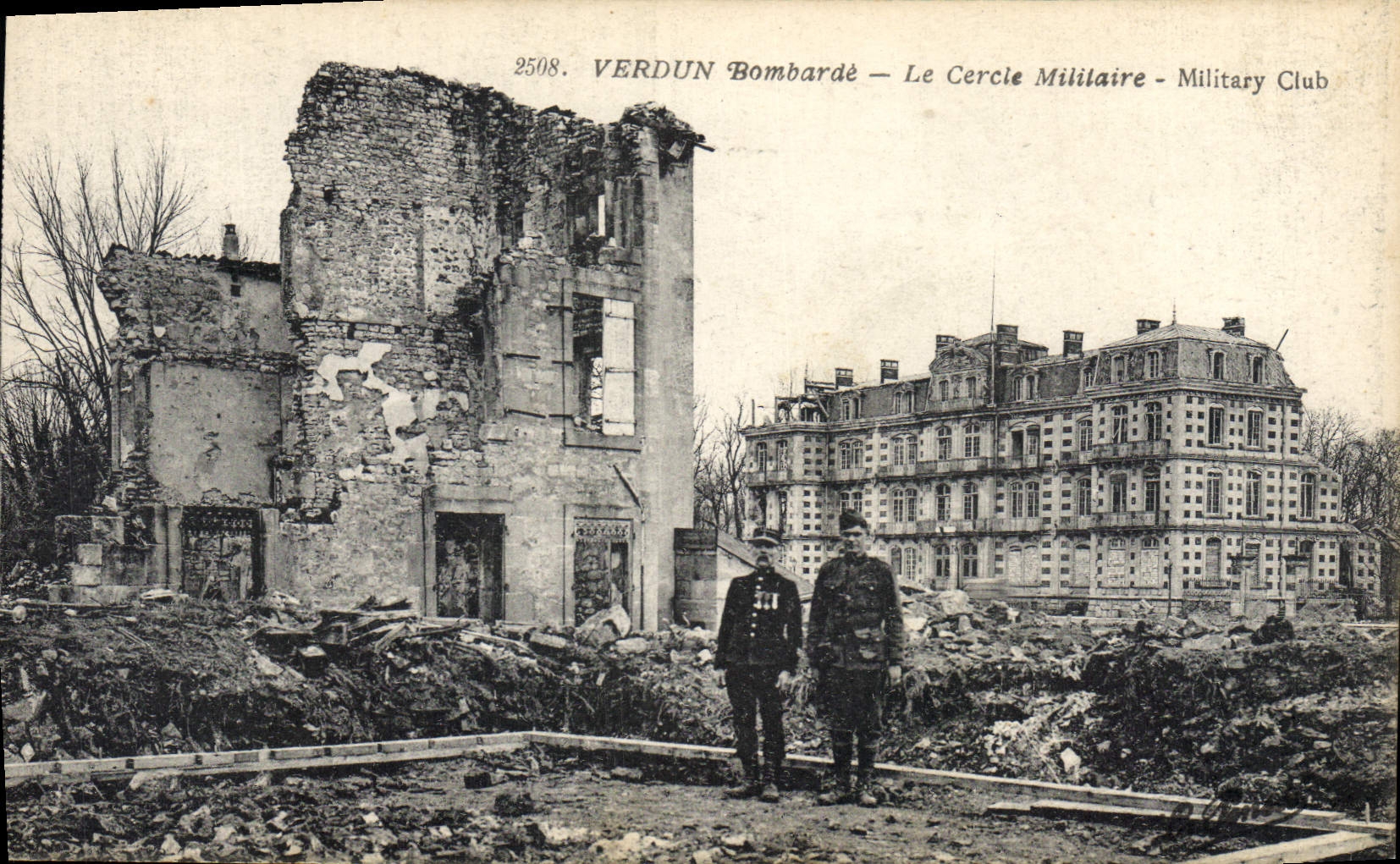 CPA Militaria Verdun Le Cercle militaire