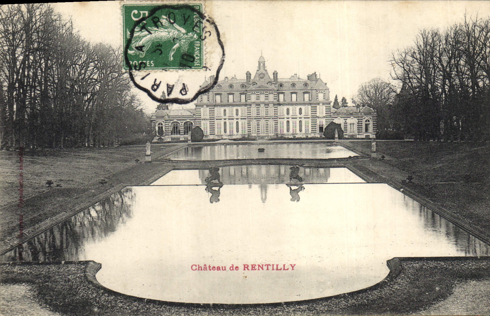 CPA Chateau de Rentilly