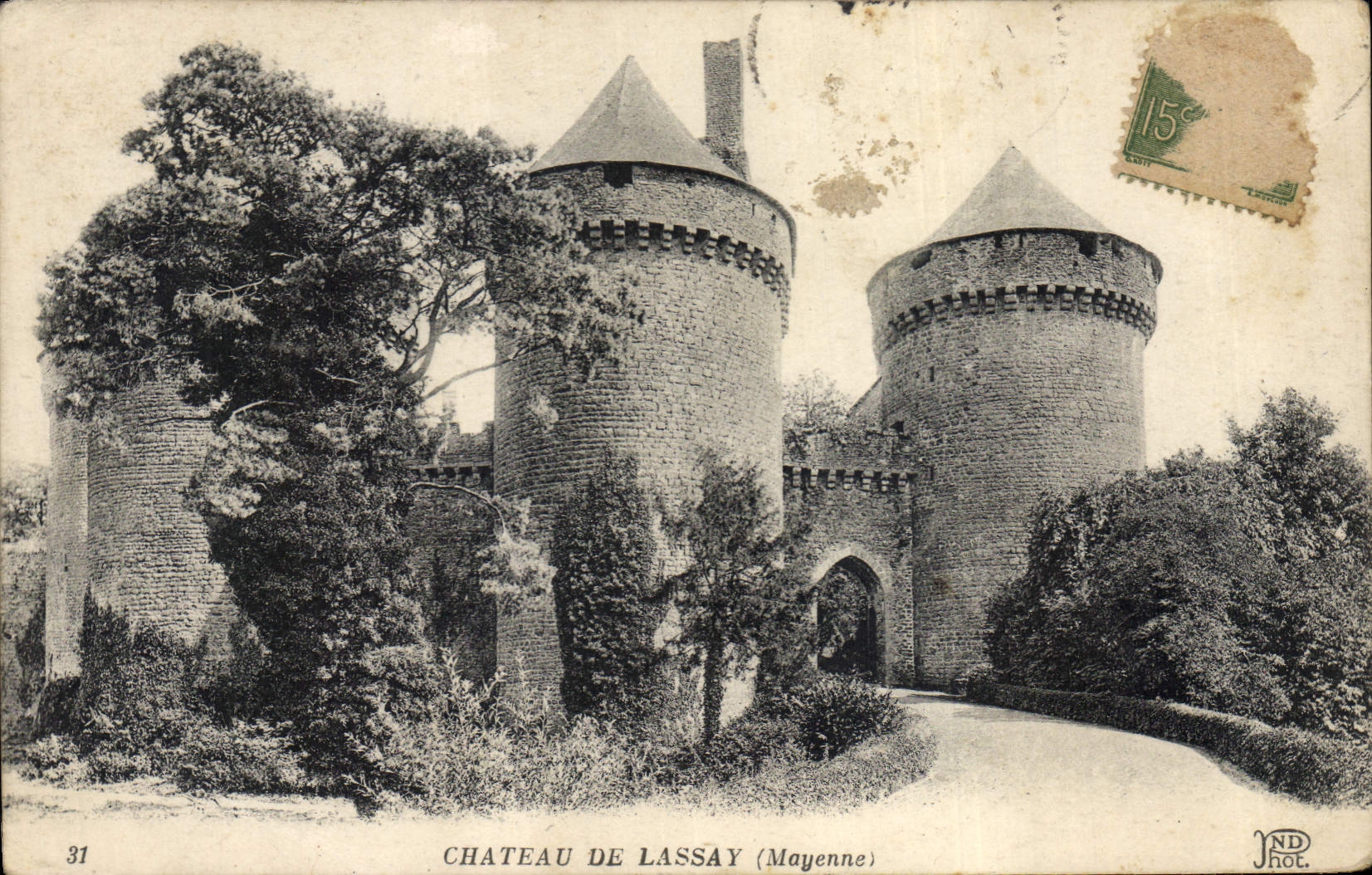 CPA Chateau de Lassay