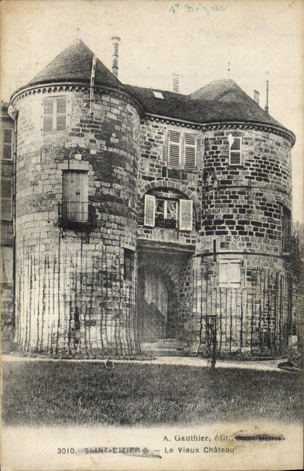 CPA Saint Dizier Le vieux Chateau 