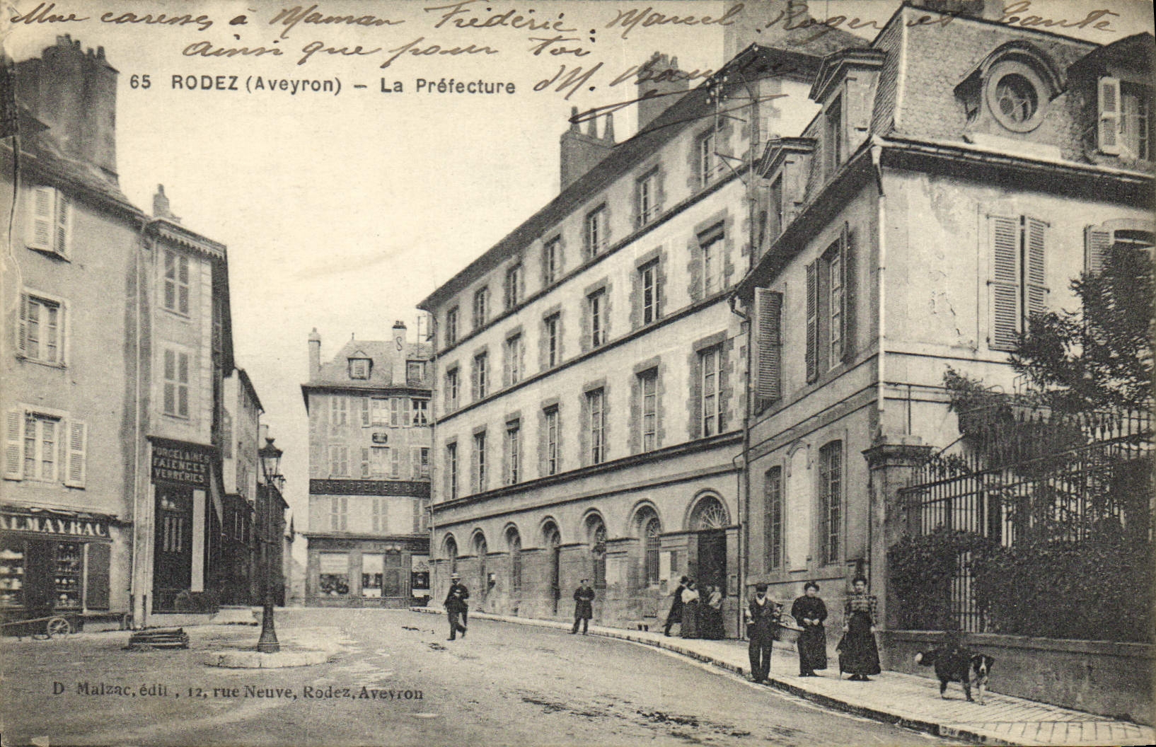 CPA Prefecture Rodez