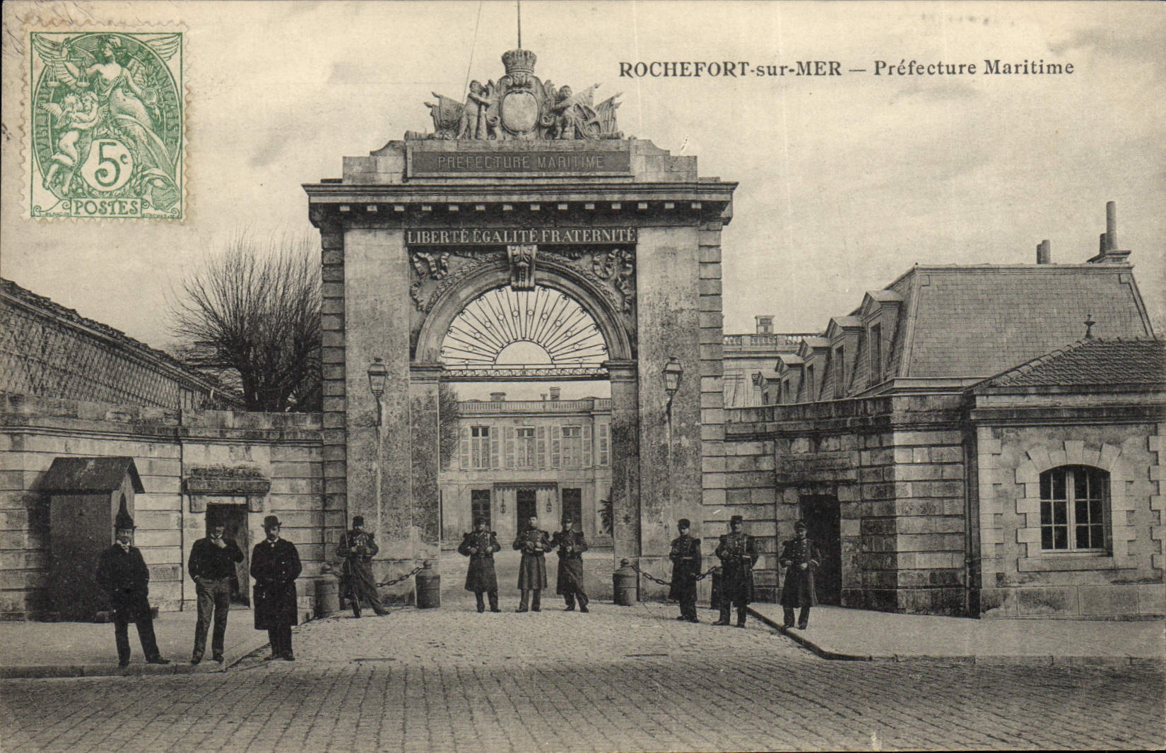 CPA Prefecture Martime Rochefort sur Mer