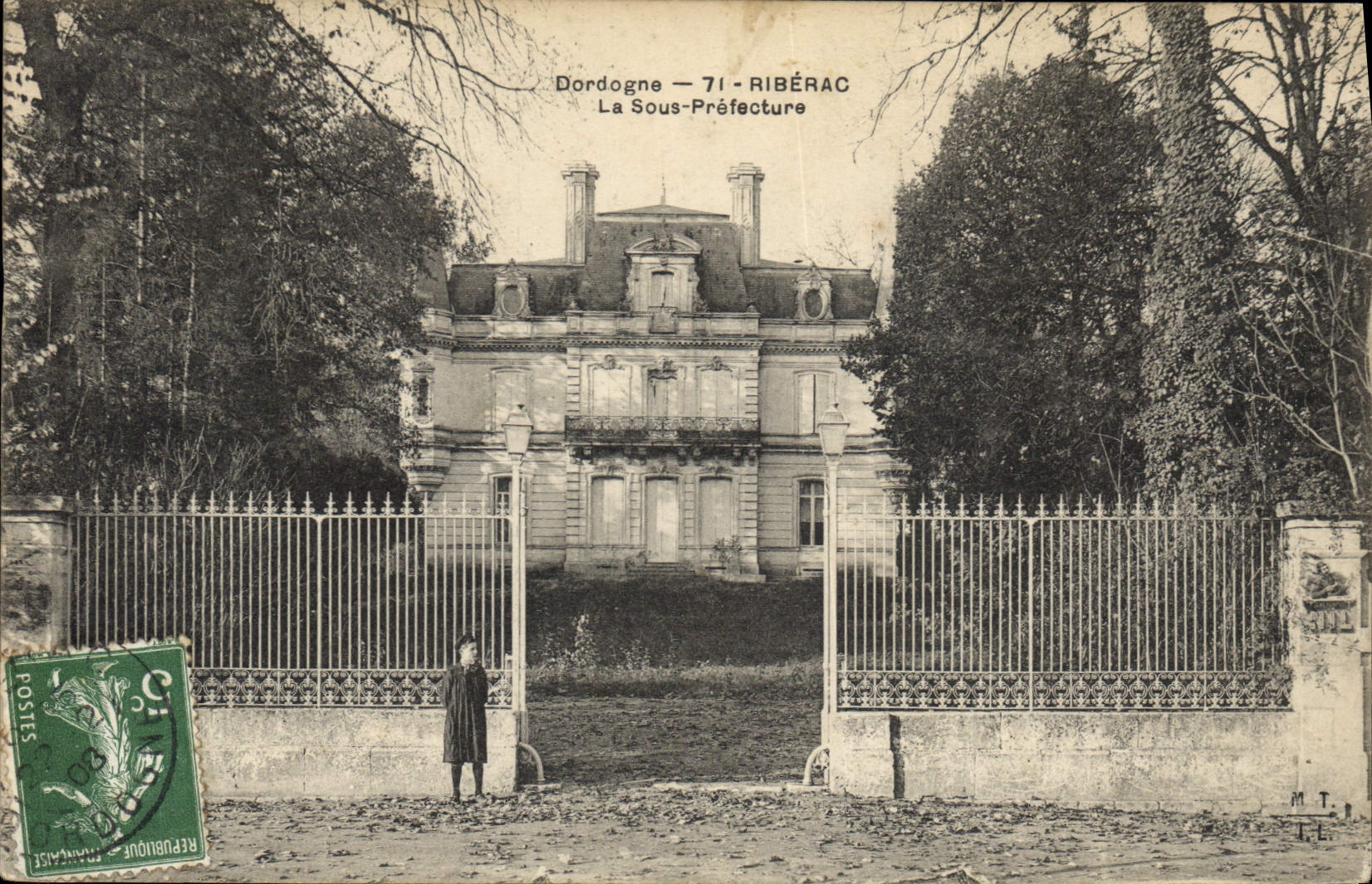 CPA Riberac La Sous Prefecture 