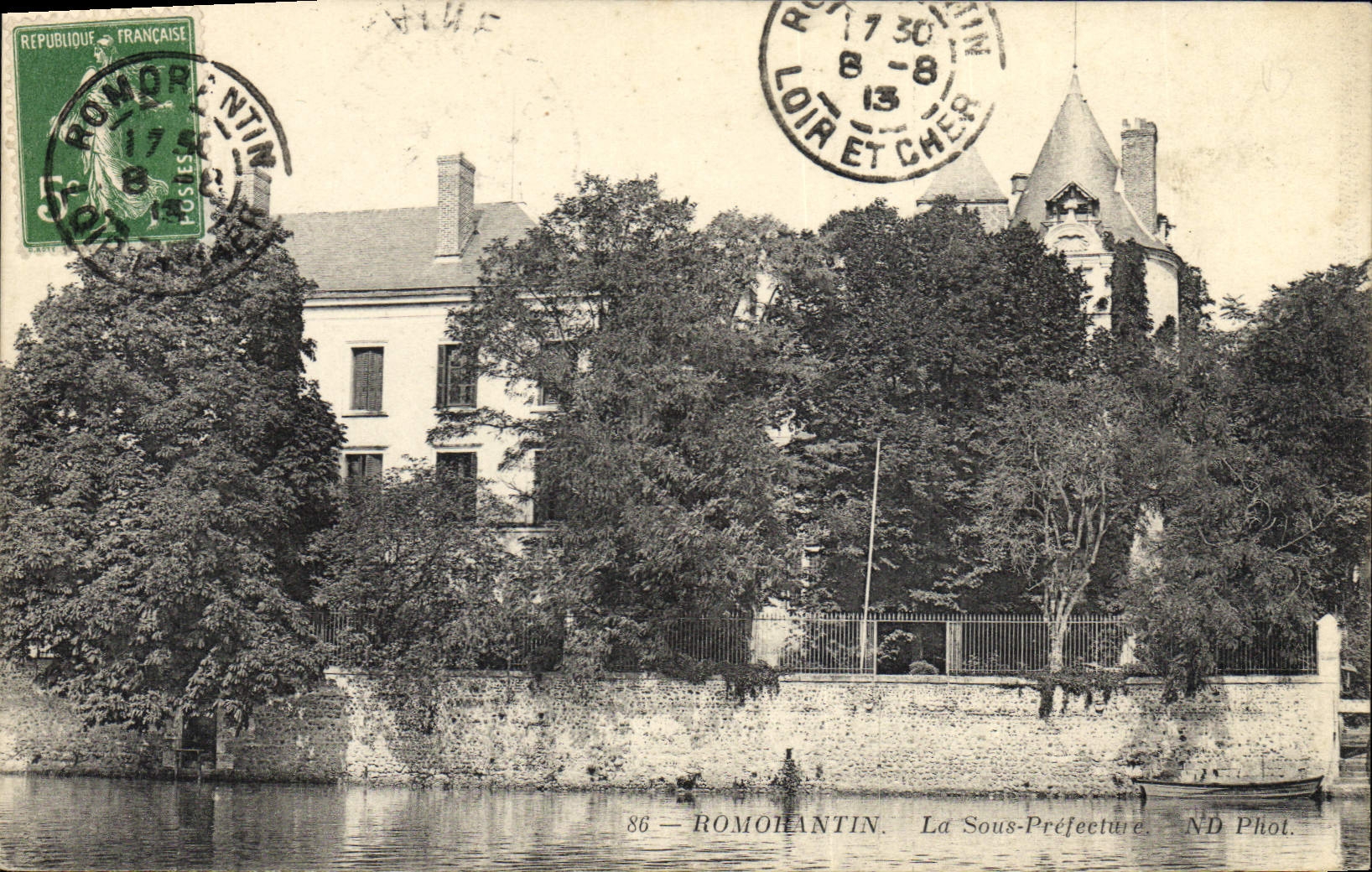 CPA Romoratin La sous Prefecture 