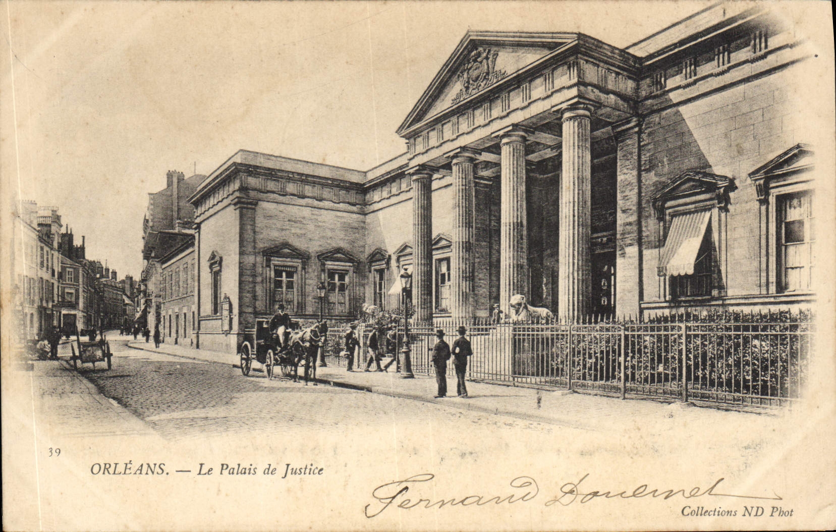 CPA Palais de Justice Orleans 
