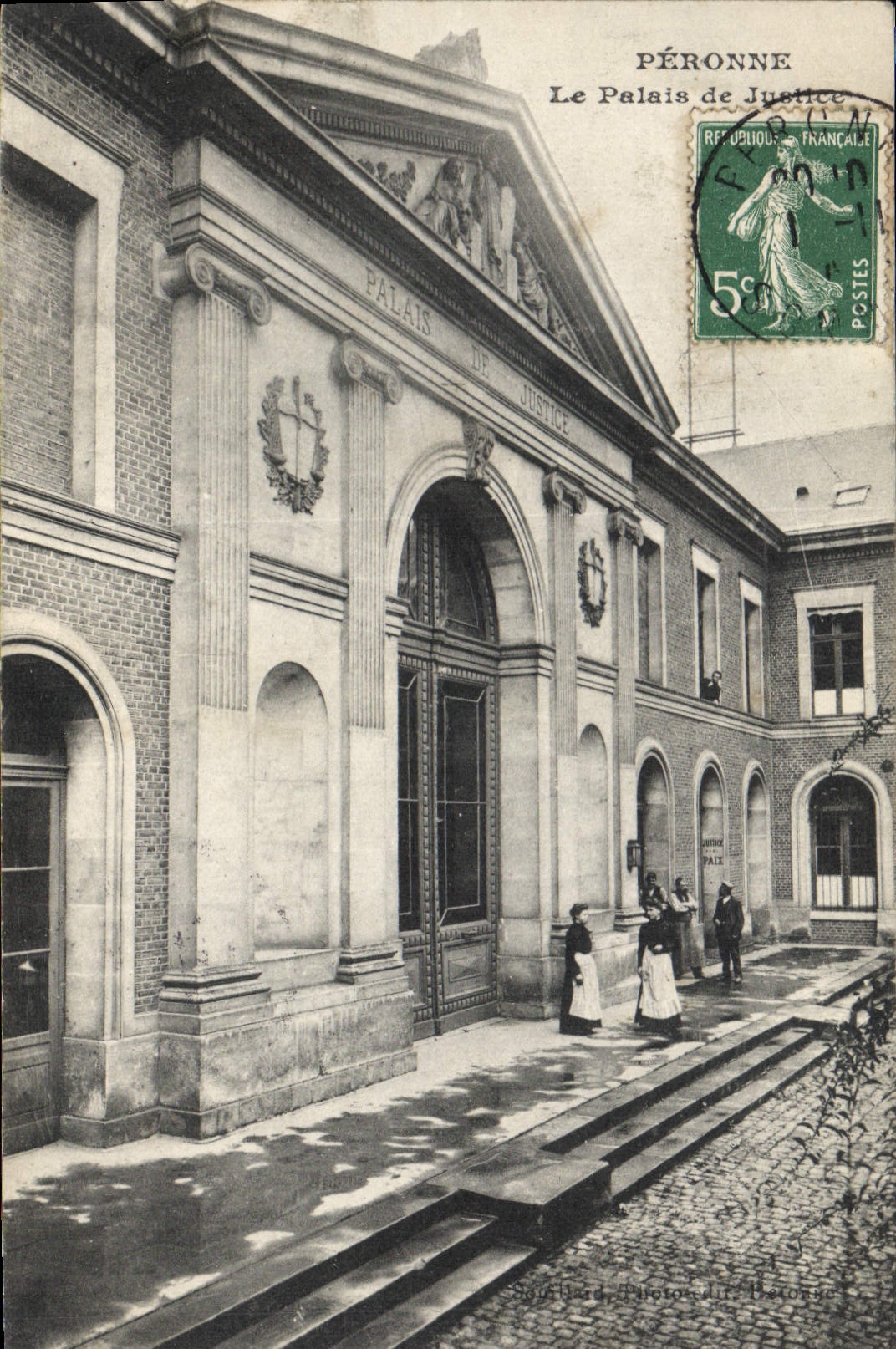 CPA Palais de Justice Peronne