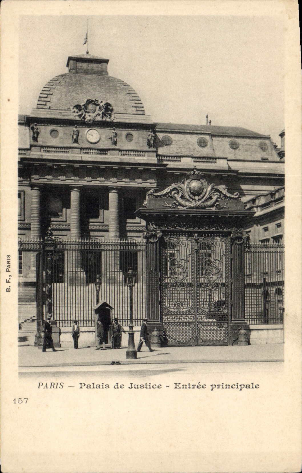 CPA Palais de Justice Entree principale Paris