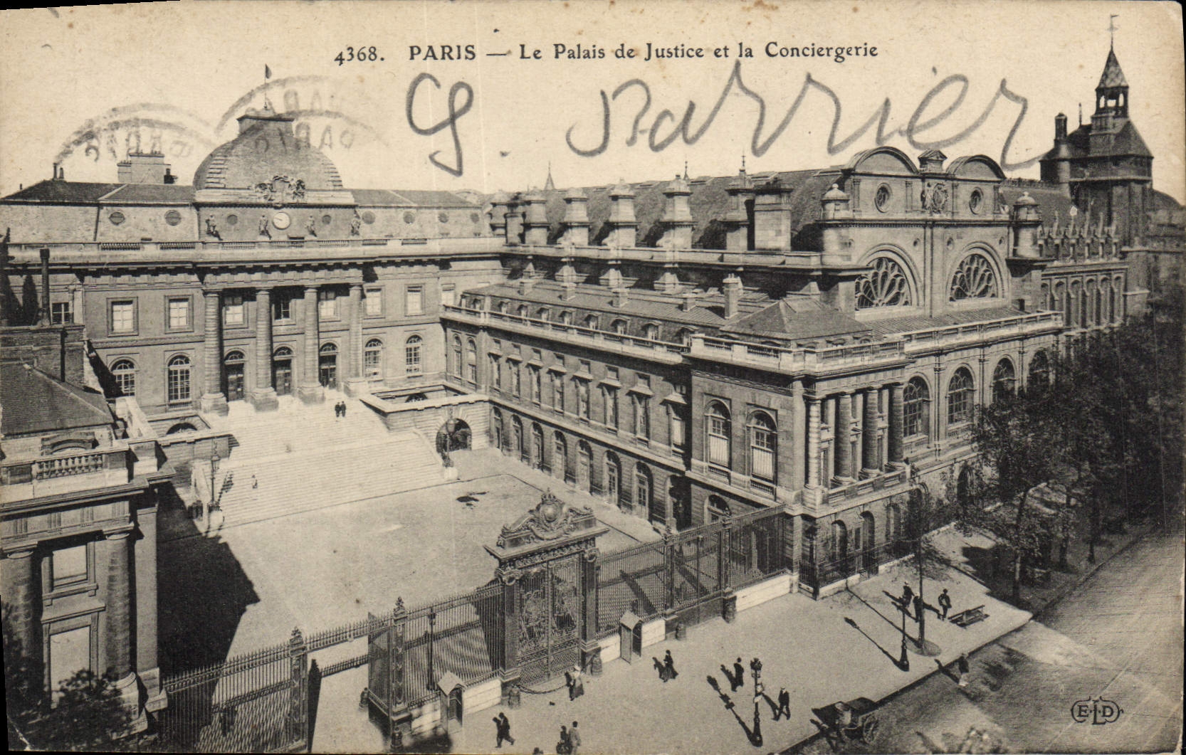 CPA Palais de Justice et la Conciergerie Paris