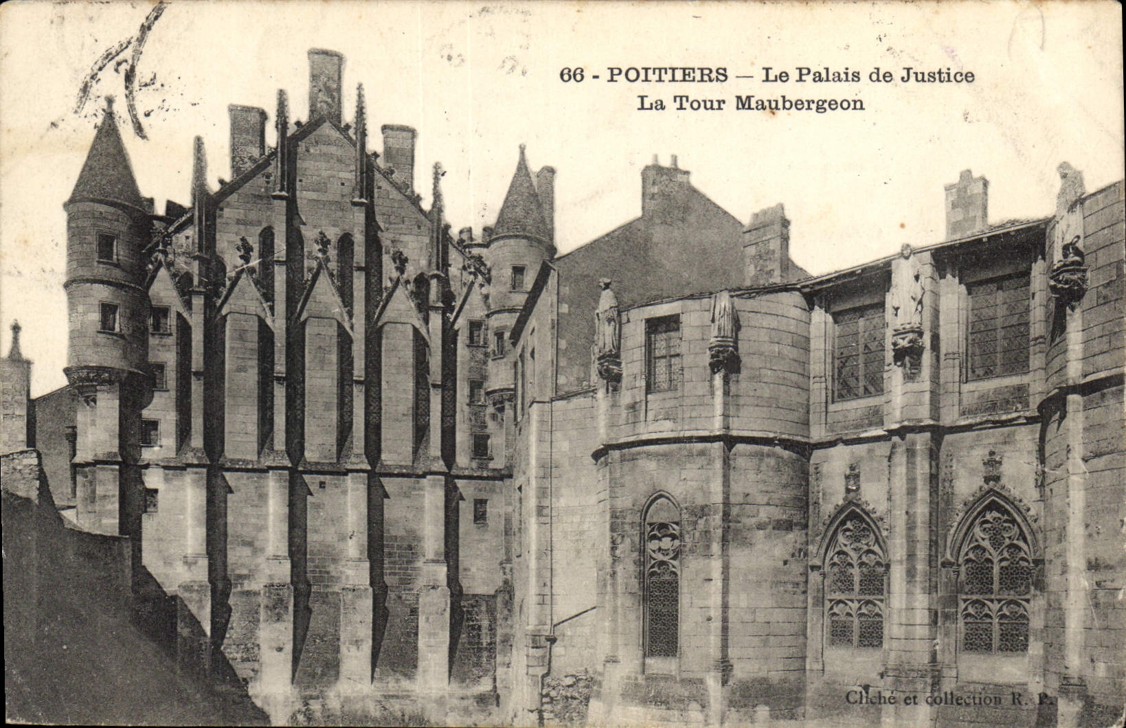 CPA Palais de Justice La tour Maubergeon Poitiers