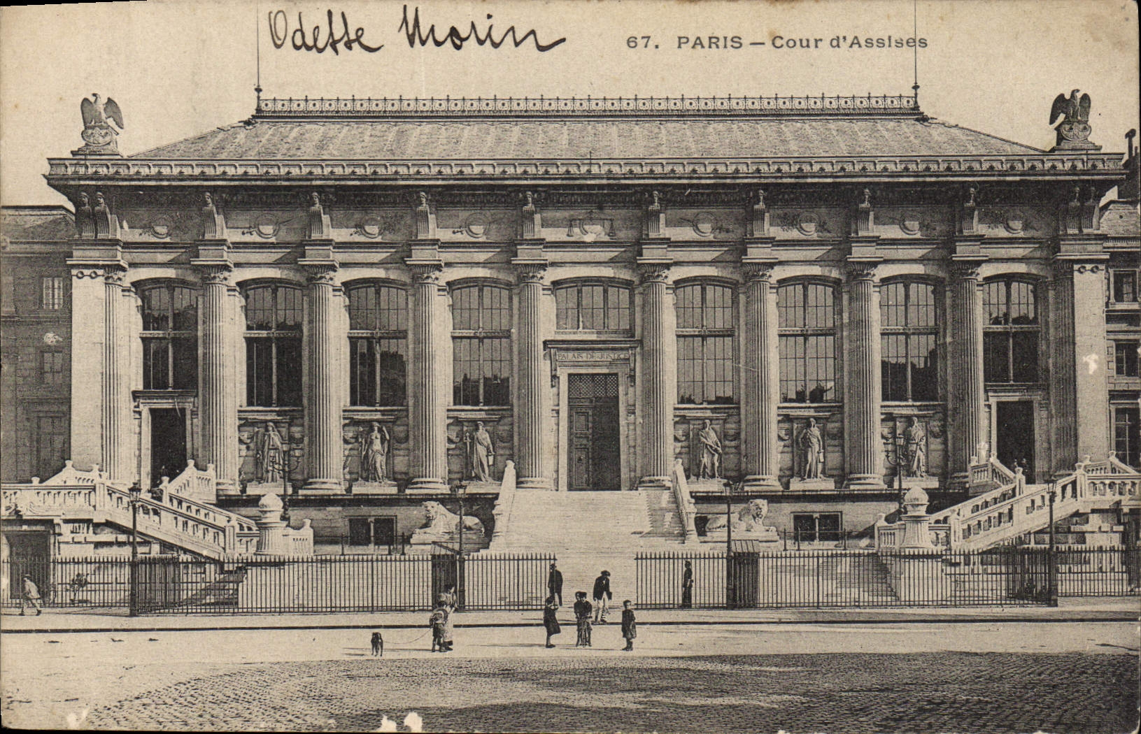 CPA Palais de Justice Paris Cour d'assises