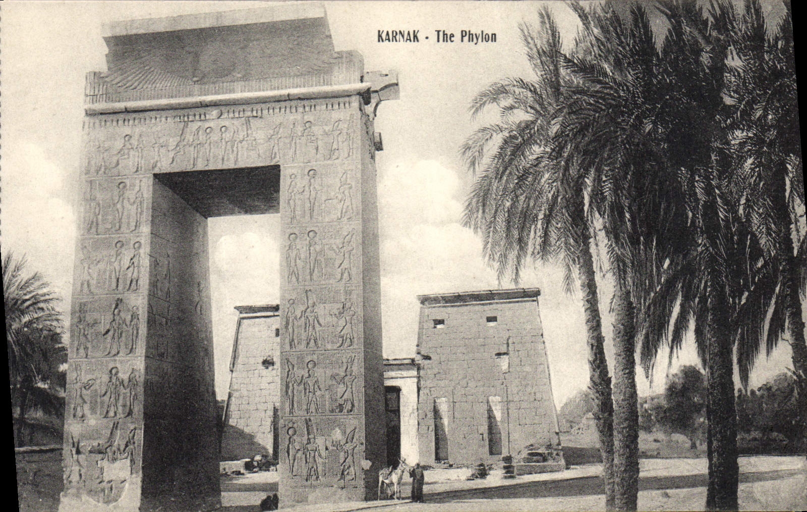 CPA Egypte Egypt Karnak The Phylon 