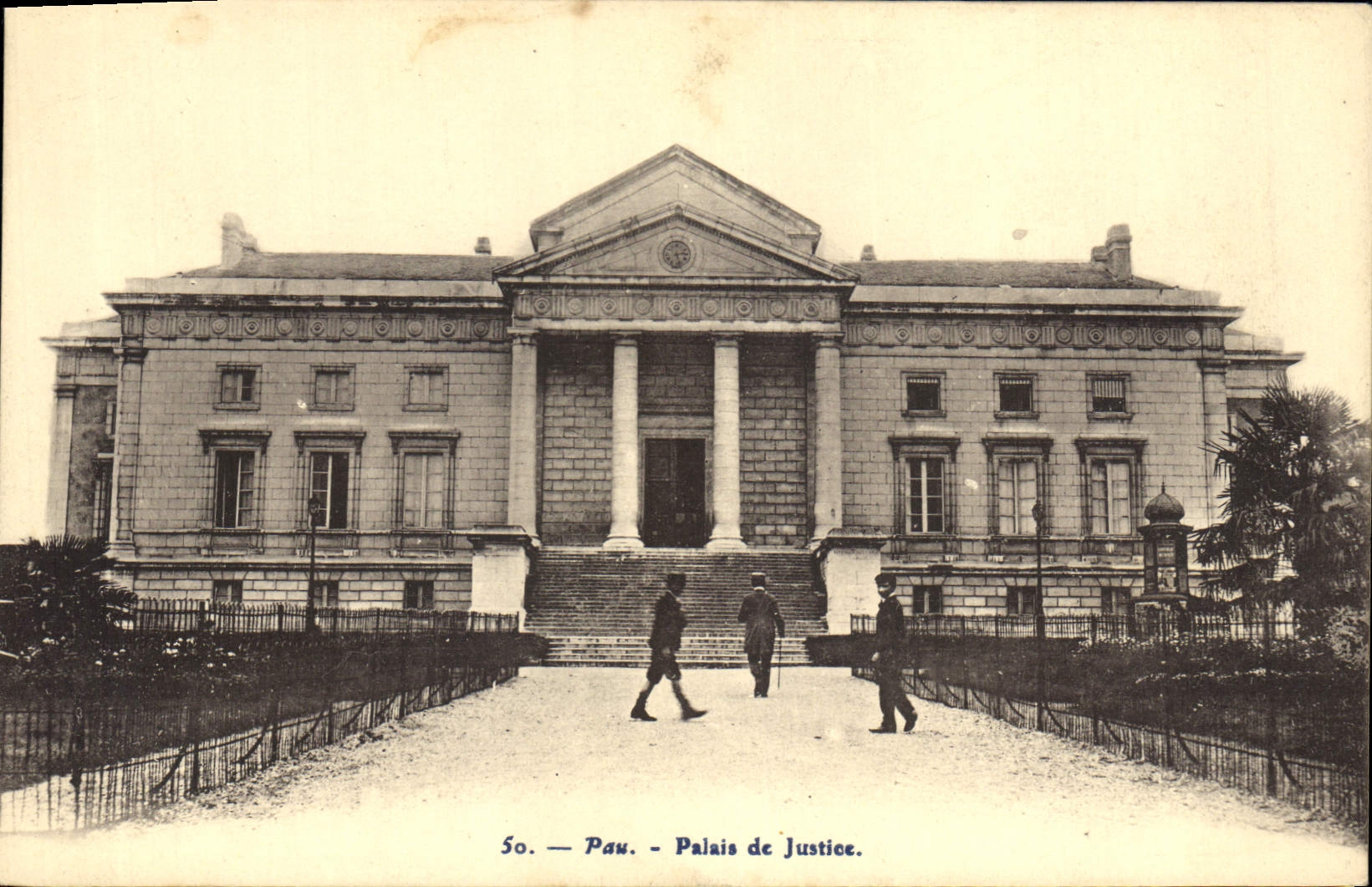 CPA Palais de justice Pau 