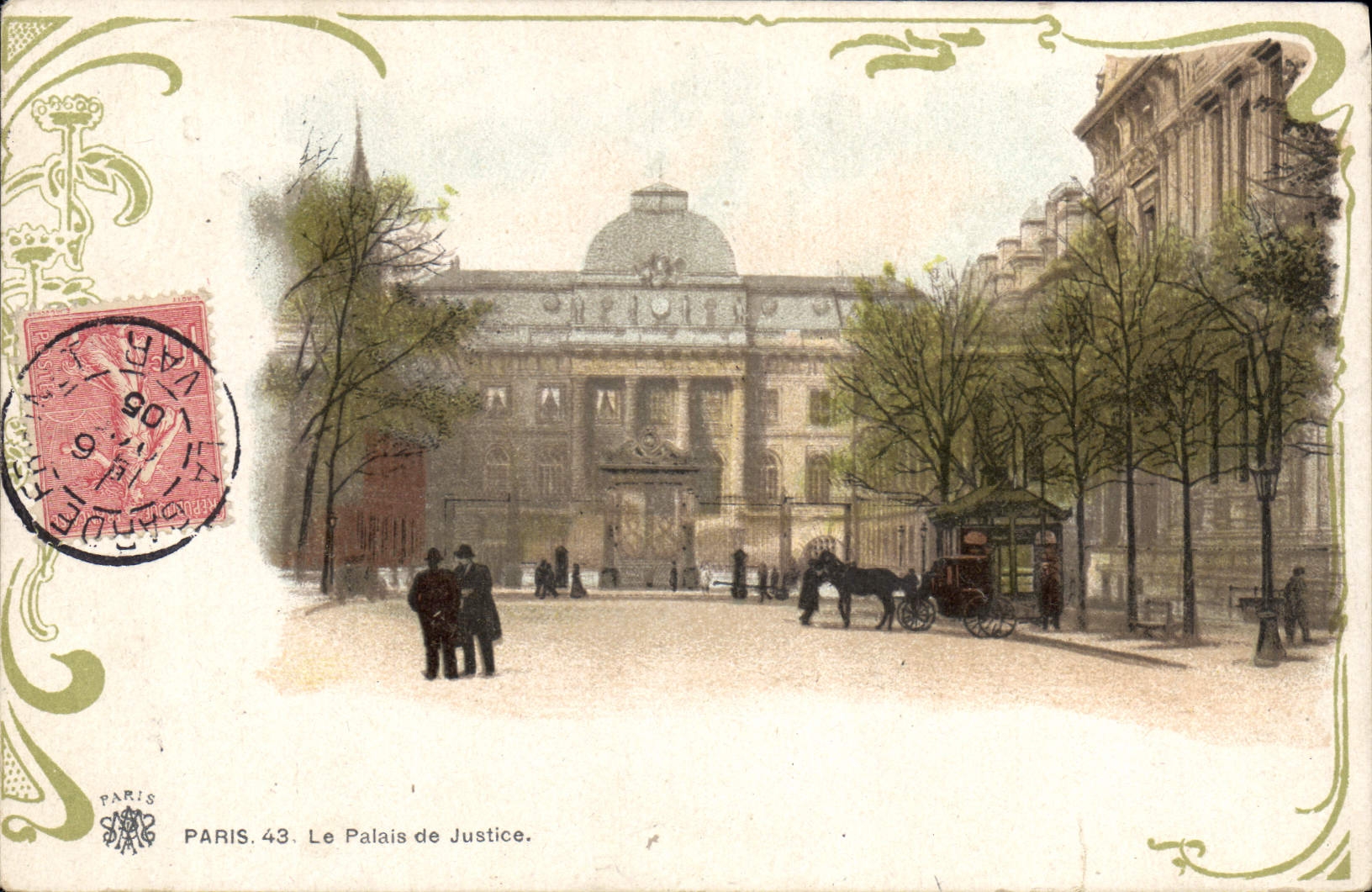 CPA Palais de justice Paris 