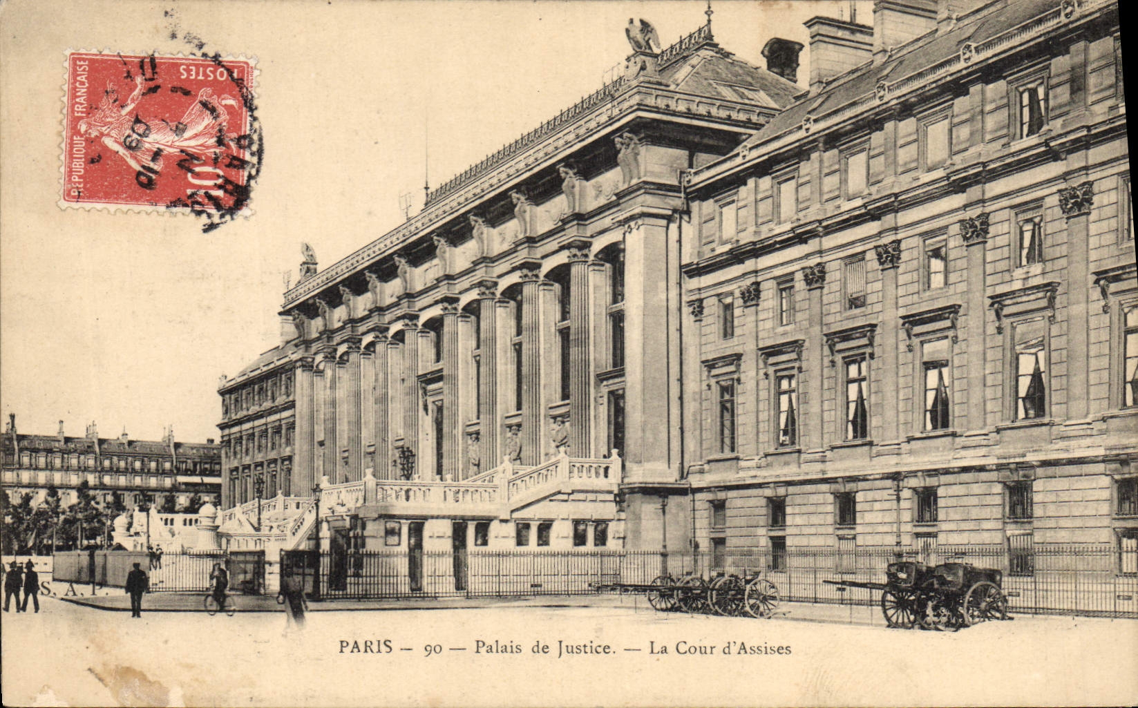 CPA Palais de justice Paris La Cour d'assises