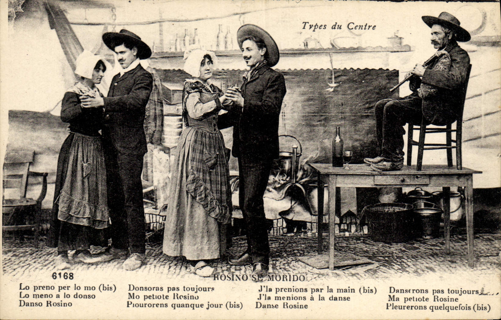 CPA Folklore Auvergne  