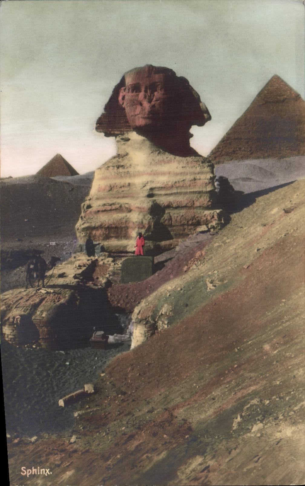 CPA Egypte Egypt Sphinx 