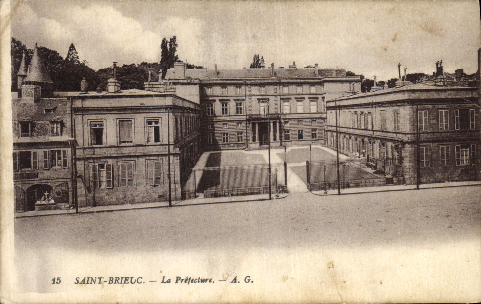 CPA Prefecture Saint Brieuc