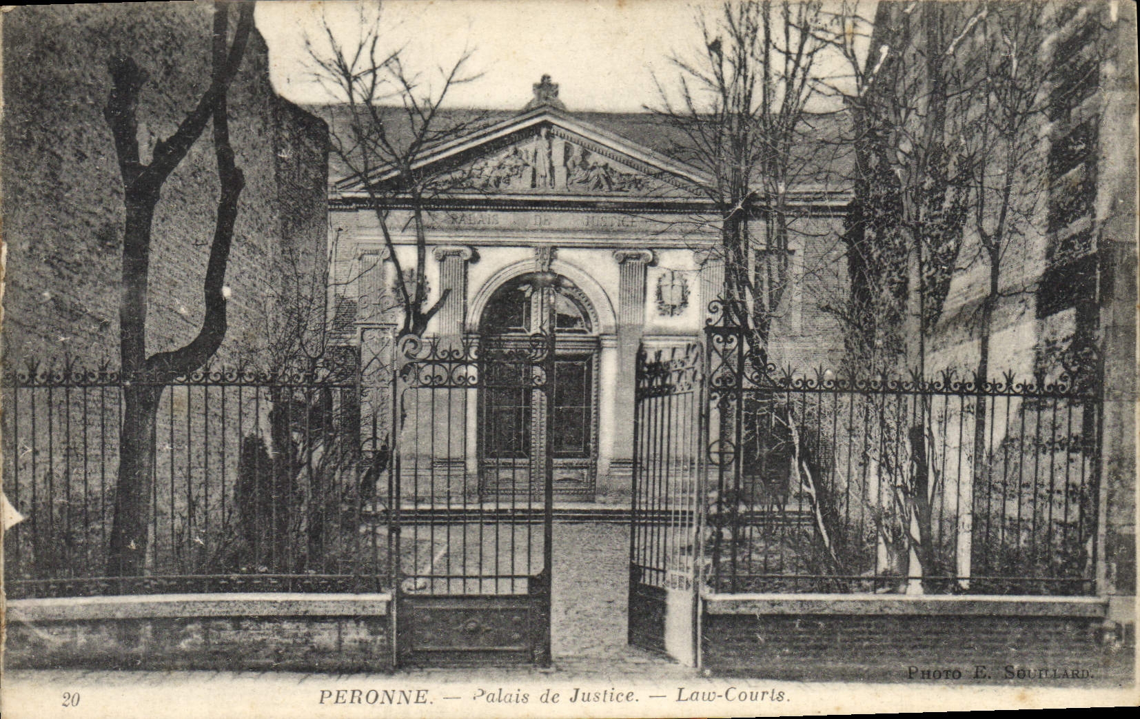 CPA Peronne Palais de Justice  