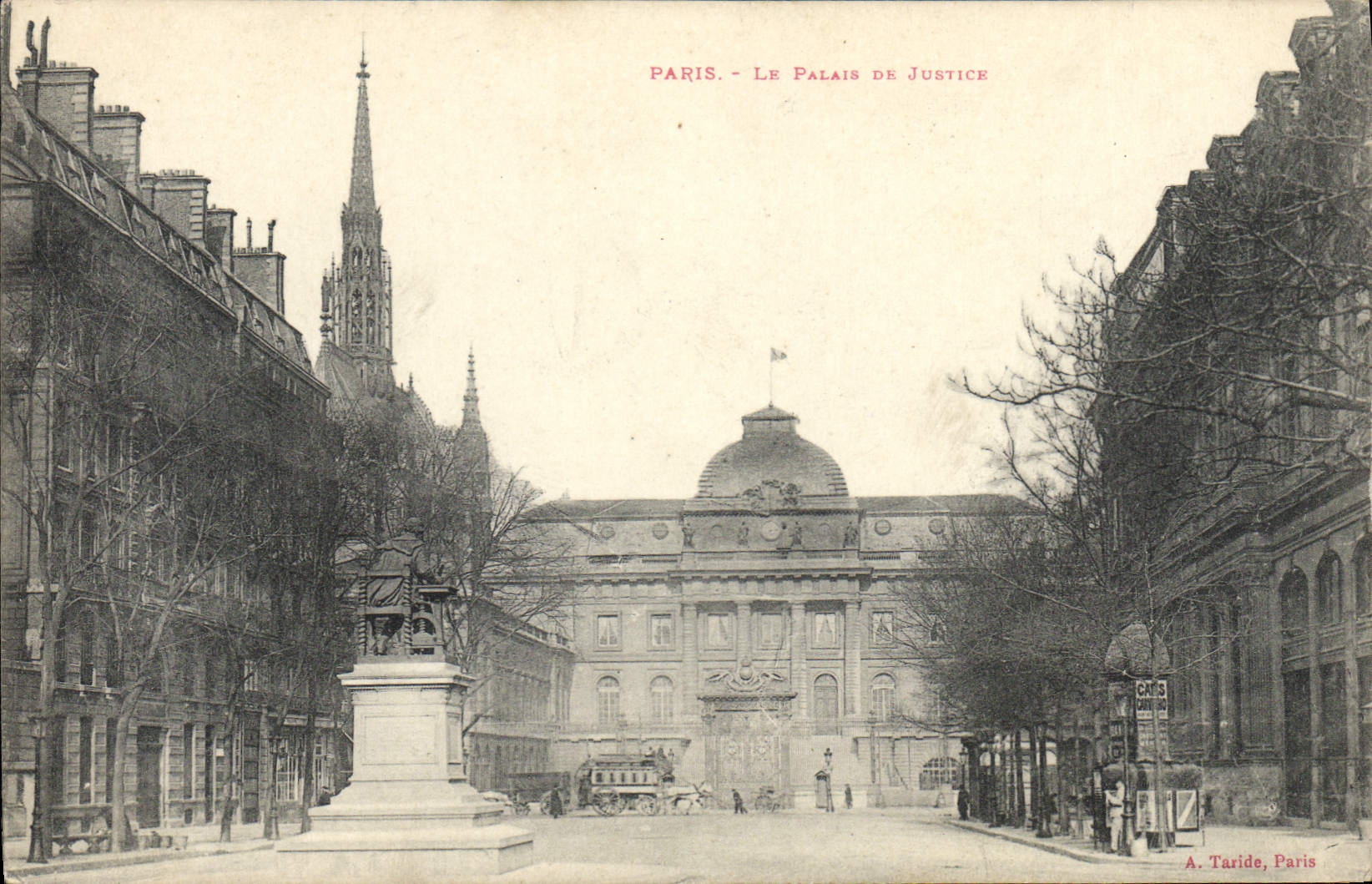 CPA Paris Le Palais de Justice 