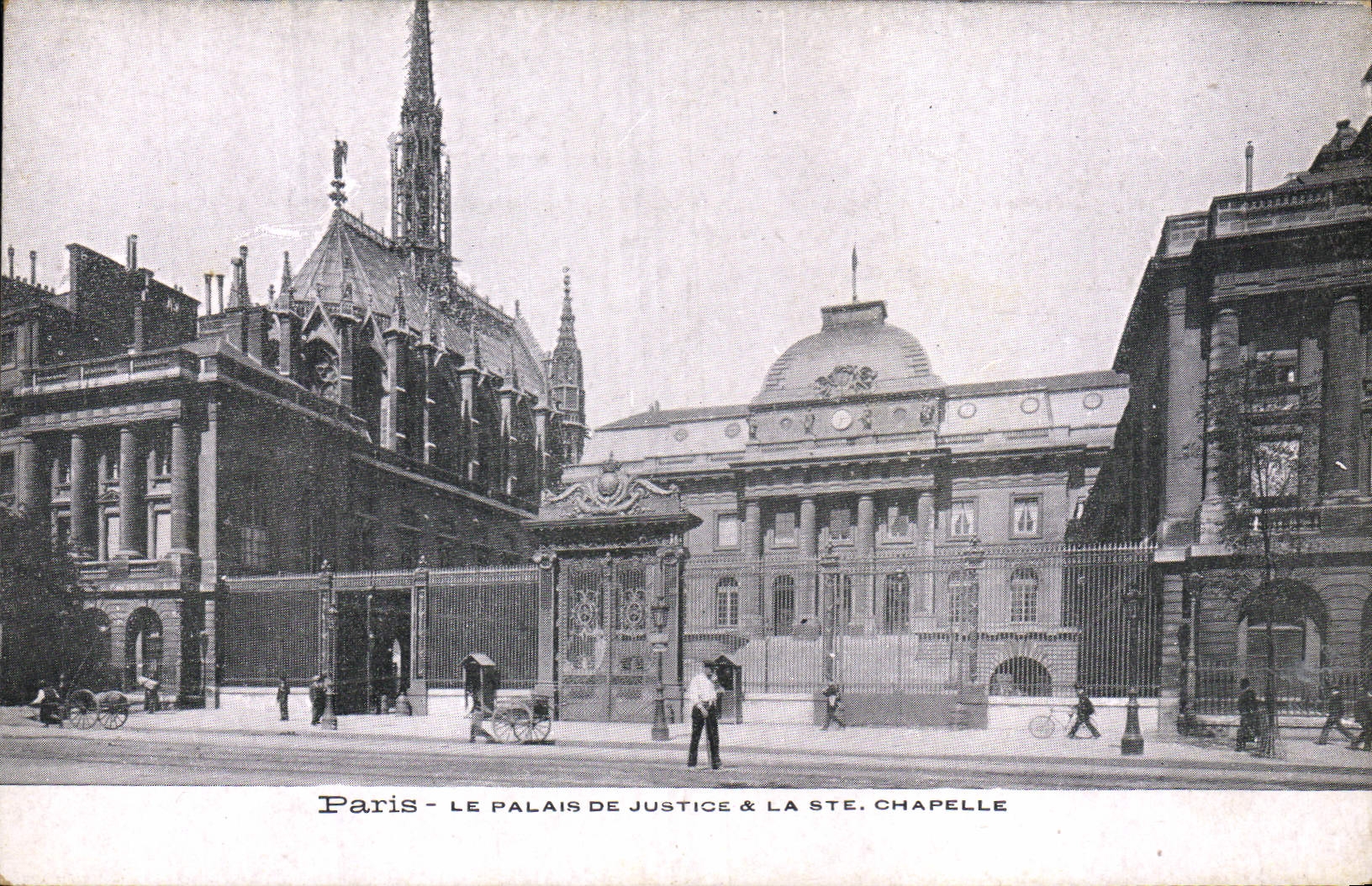 CPA Palais de Justice et la Sainte Chapelle Paris