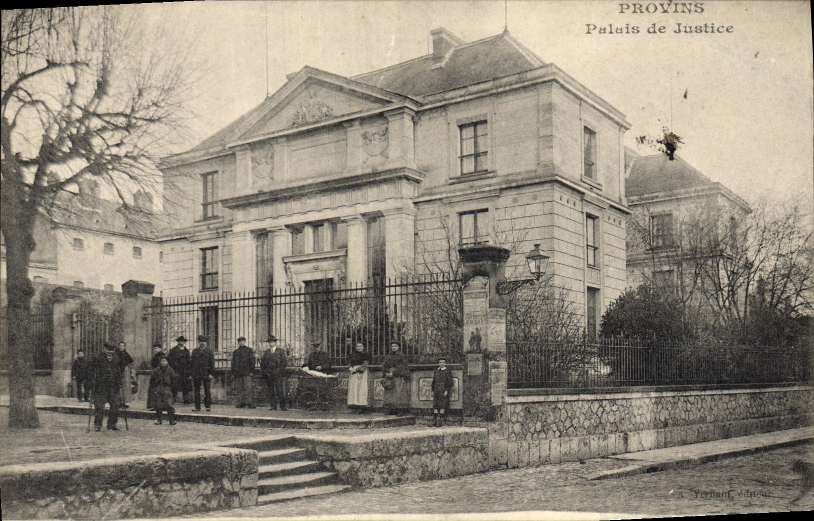 CPA Palais de Justice Provins
