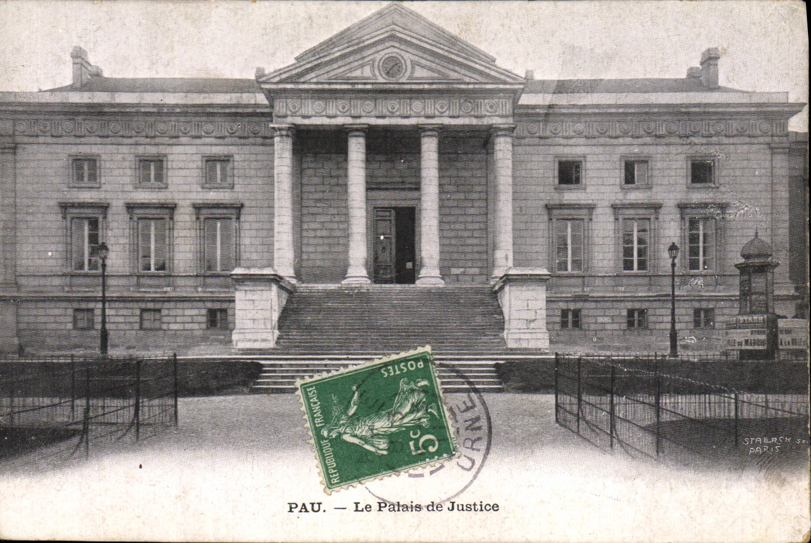 CPA Palais de Justice Pau